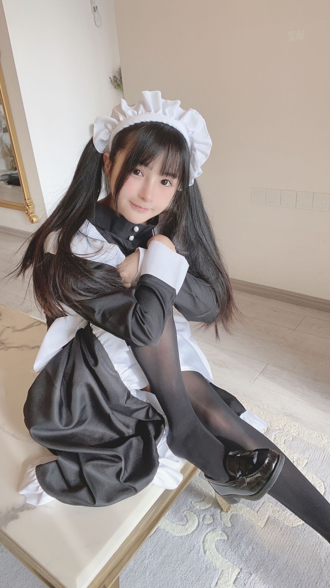 [COS福利]桜井宁宁–双马尾女仆插图8